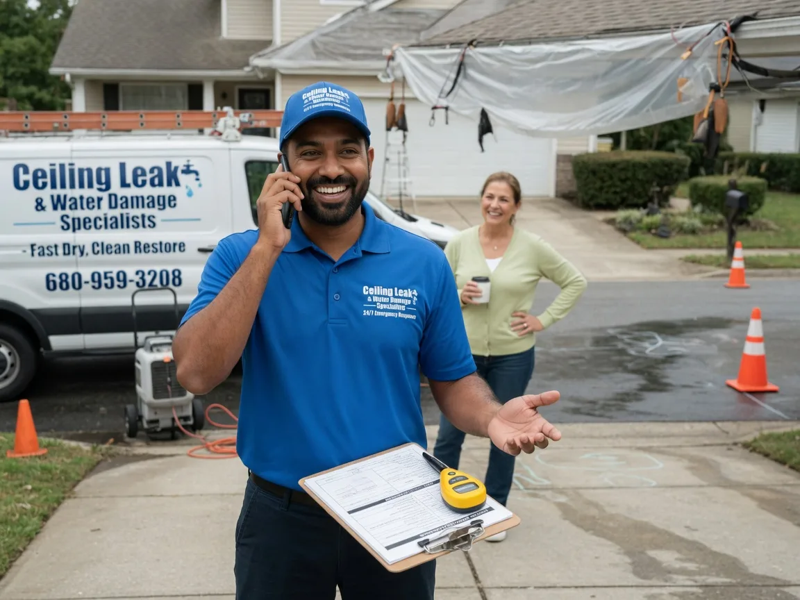 Ceiling Leak Cleanup Kiahsville, WV FAQs